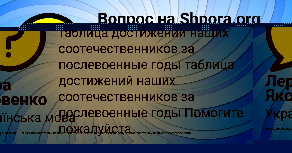 Картинка с текстом вопроса от пользователя Лера Яковенко