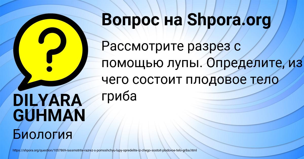 Картинка с текстом вопроса от пользователя DILYARA GUHMAN