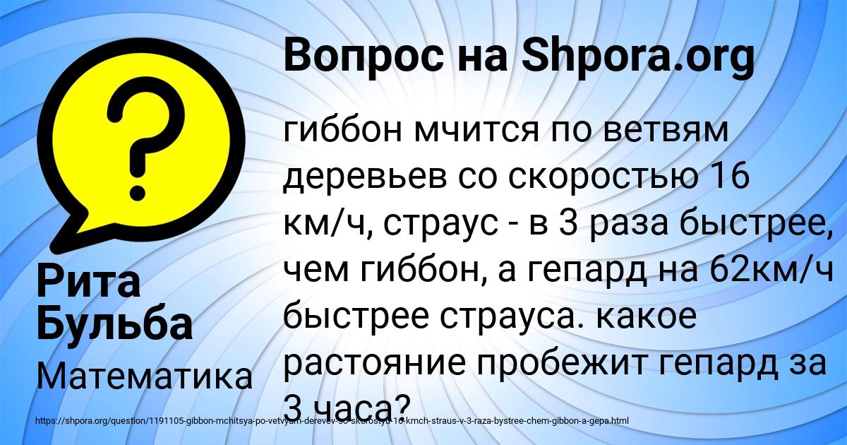 Картинка с текстом вопроса от пользователя Рита Бульба