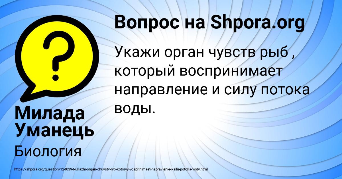Картинка с текстом вопроса от пользователя Милада Уманець