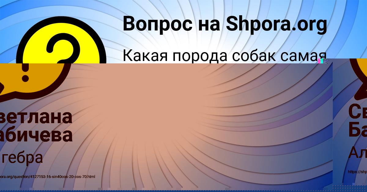Картинка с текстом вопроса от пользователя Александр Антипенко