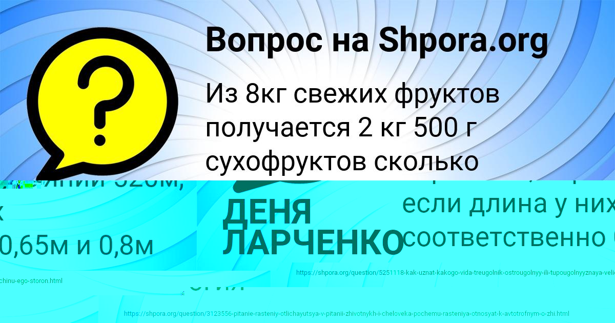 Картинка с текстом вопроса от пользователя Эвелина Петренко