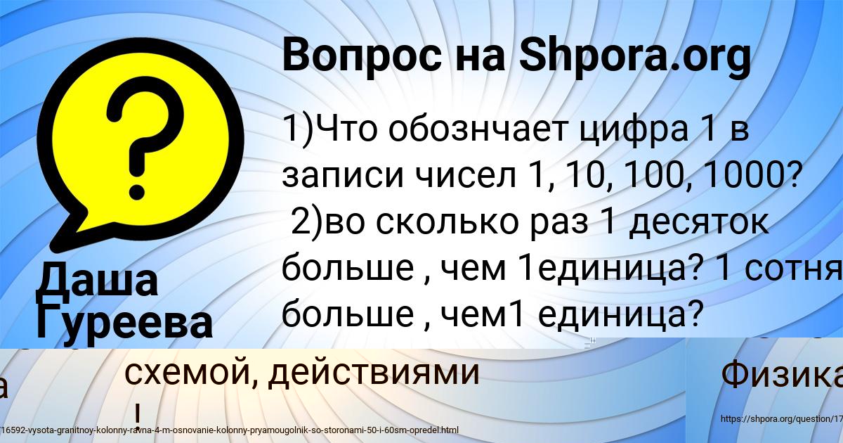 Картинка с текстом вопроса от пользователя Лена Волохова
