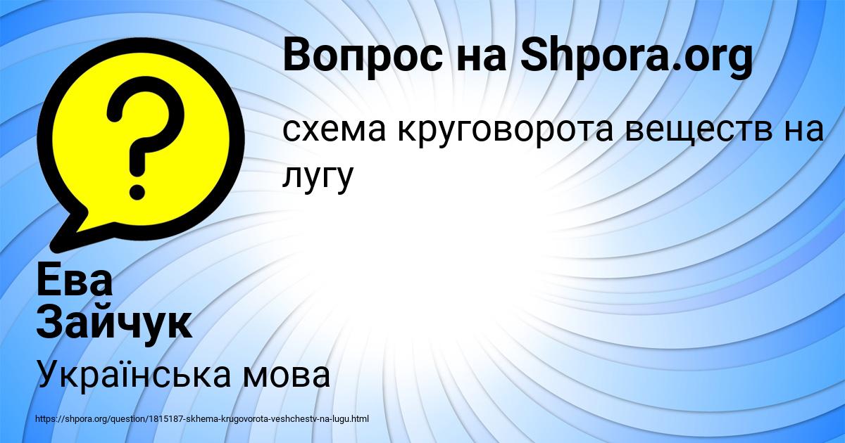 Картинка с текстом вопроса от пользователя Ева Зайчук
