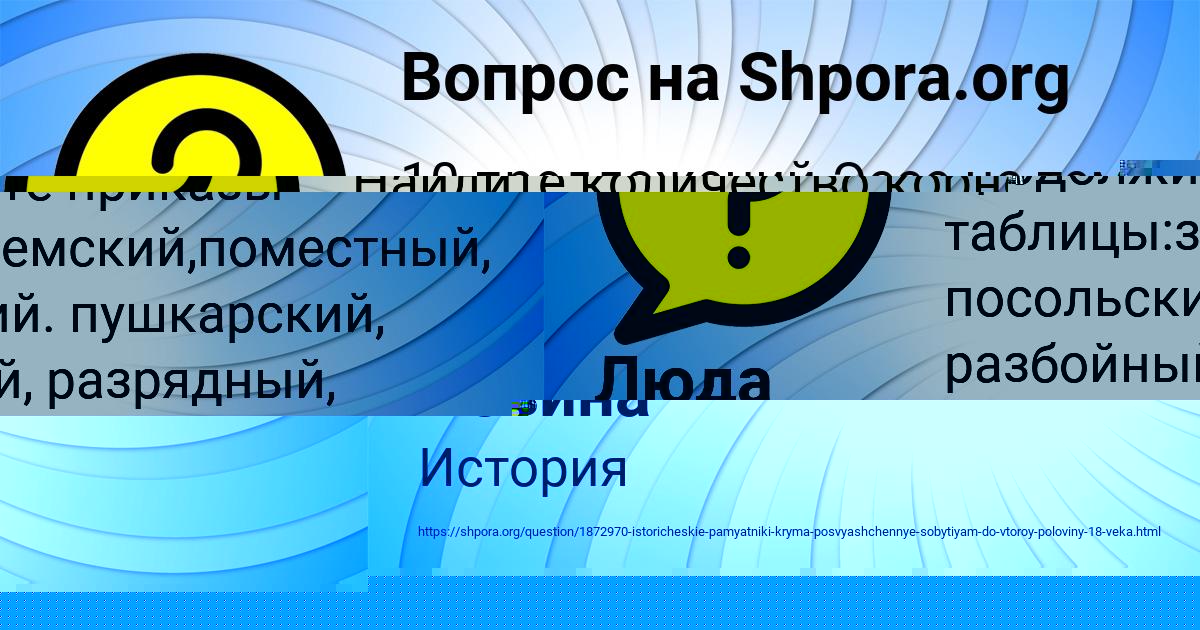 Картинка с текстом вопроса от пользователя Алина Левина