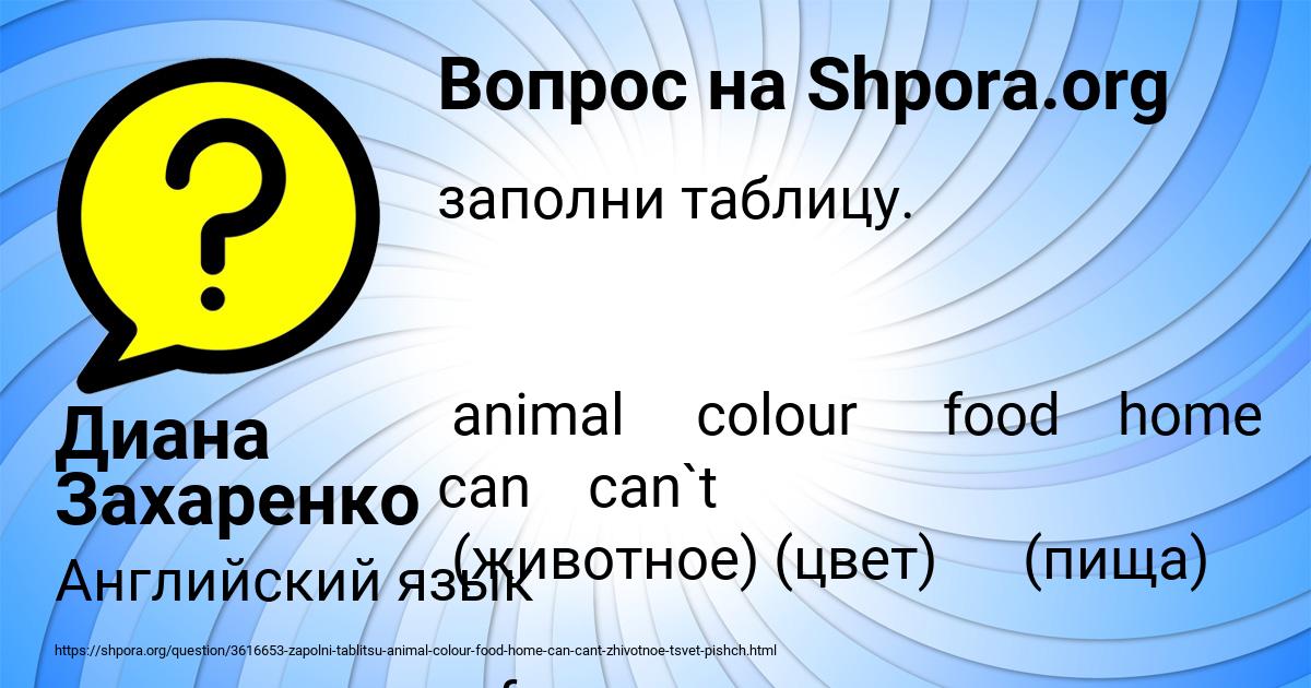 Картинка с текстом вопроса от пользователя АДЕЛИЯ КУПРИЯНОВА