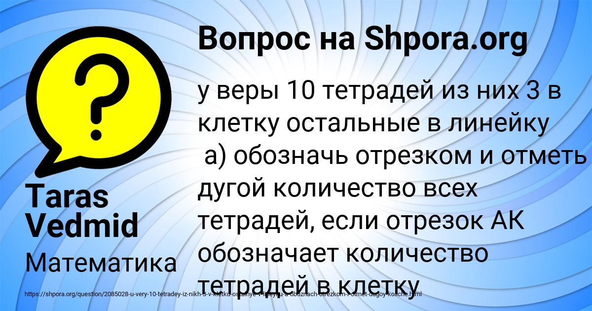 Картинка с текстом вопроса от пользователя Taras Vedmid