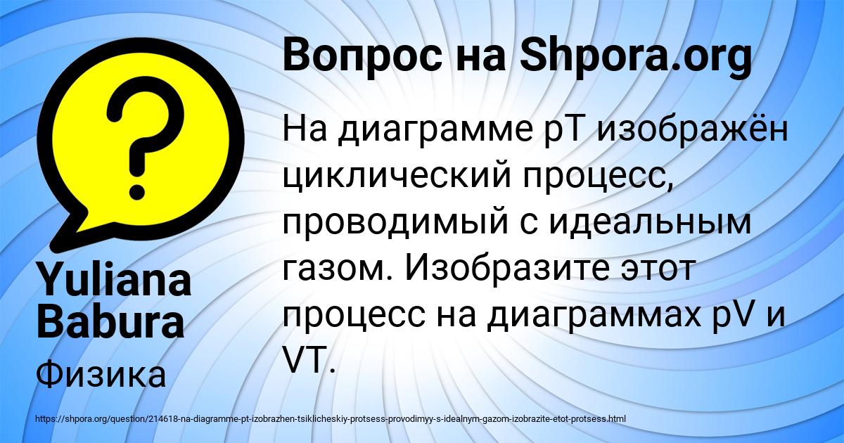 Картинка с текстом вопроса от пользователя Yuliana Babura