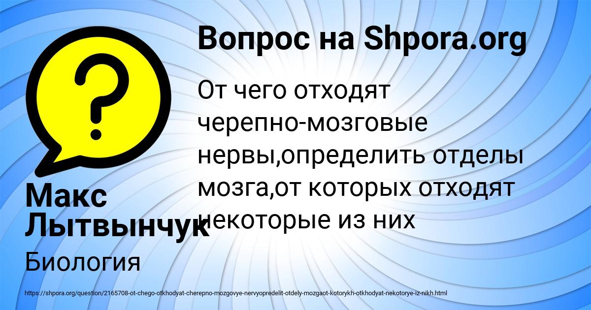 Картинка с текстом вопроса от пользователя Макс Лытвынчук