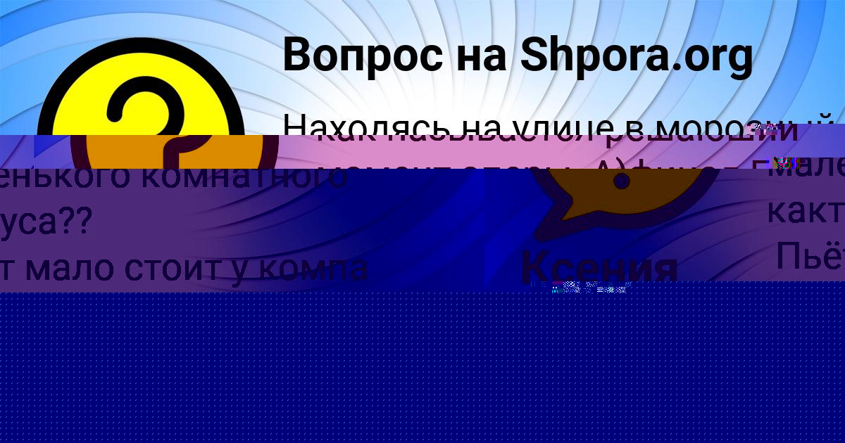 Картинка с текстом вопроса от пользователя Саида Котенко