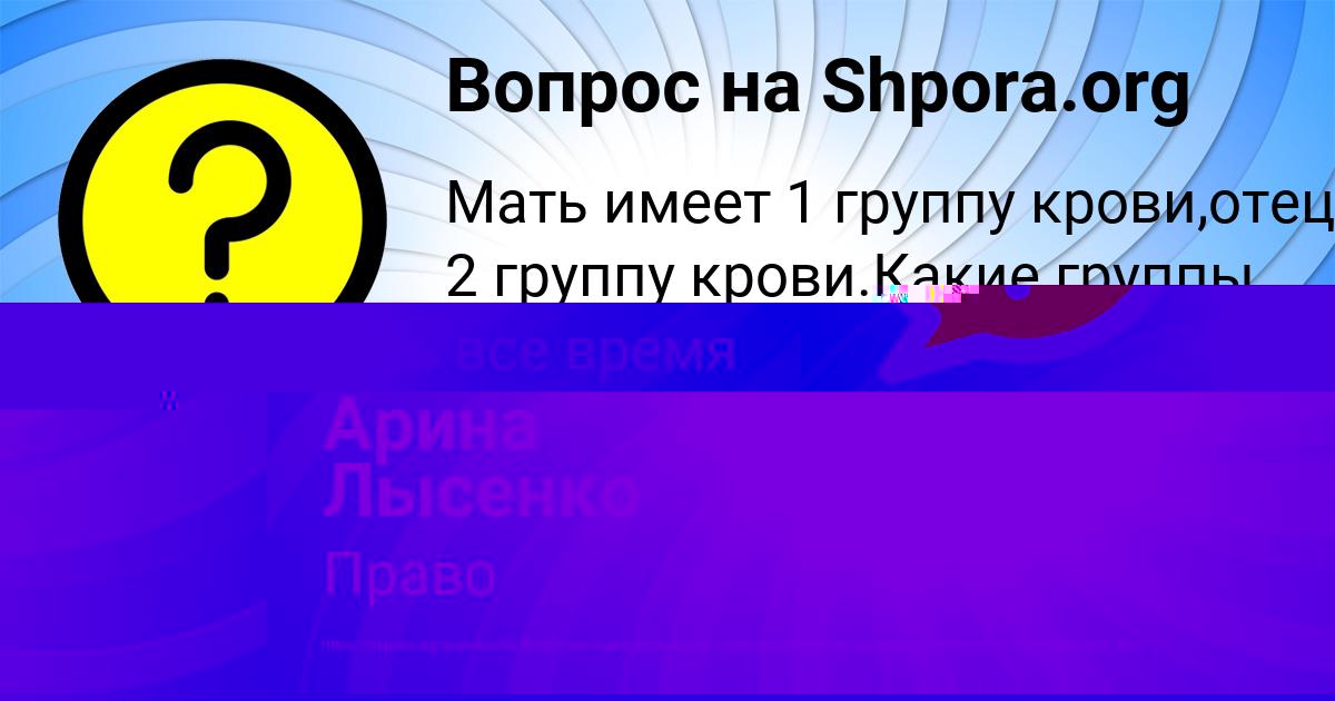 Картинка с текстом вопроса от пользователя Милана Волохова
