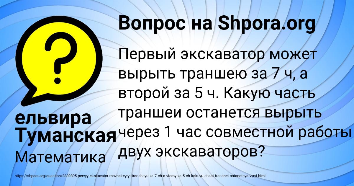 Картинка с текстом вопроса от пользователя ельвира Туманская
