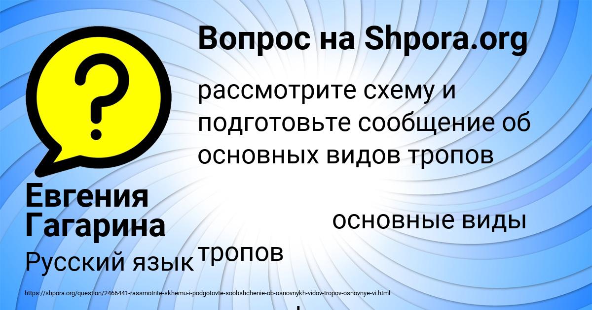 Картинка с текстом вопроса от пользователя Евгения Гагарина