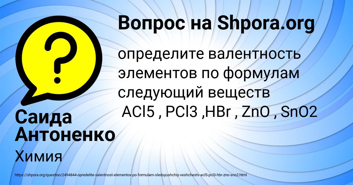 Картинка с текстом вопроса от пользователя Саида Антоненко