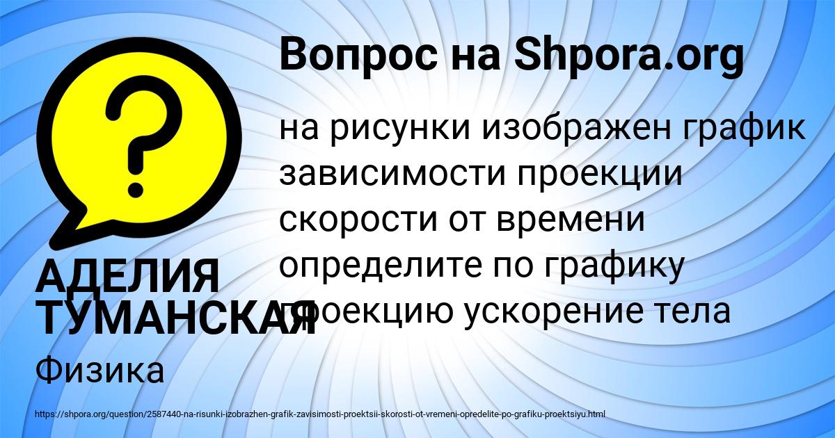 Картинка с текстом вопроса от пользователя АДЕЛИЯ ТУМАНСКАЯ