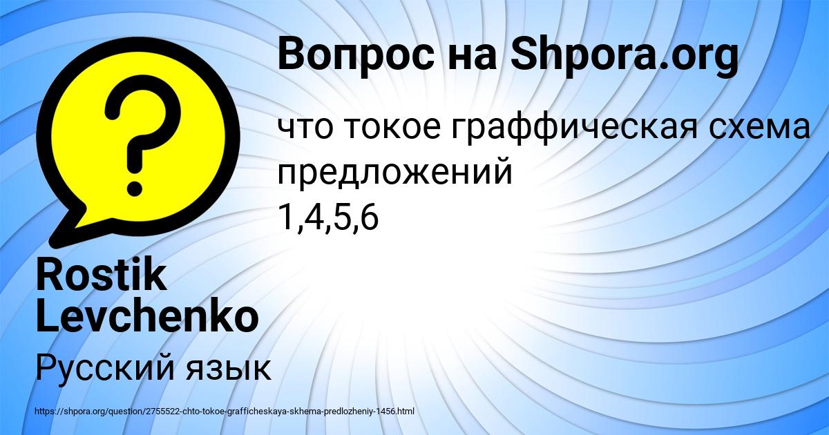 Картинка с текстом вопроса от пользователя Rostik Levchenko
