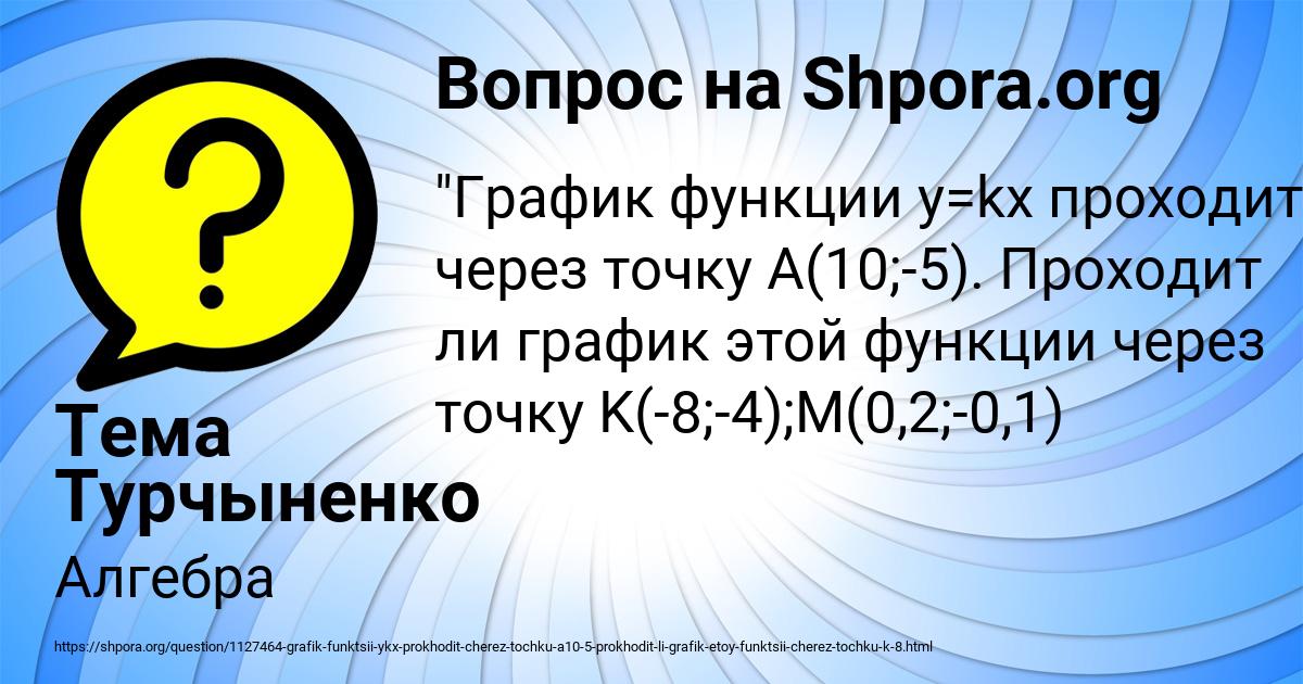 Картинка с текстом вопроса от пользователя Лейла Смоляренко