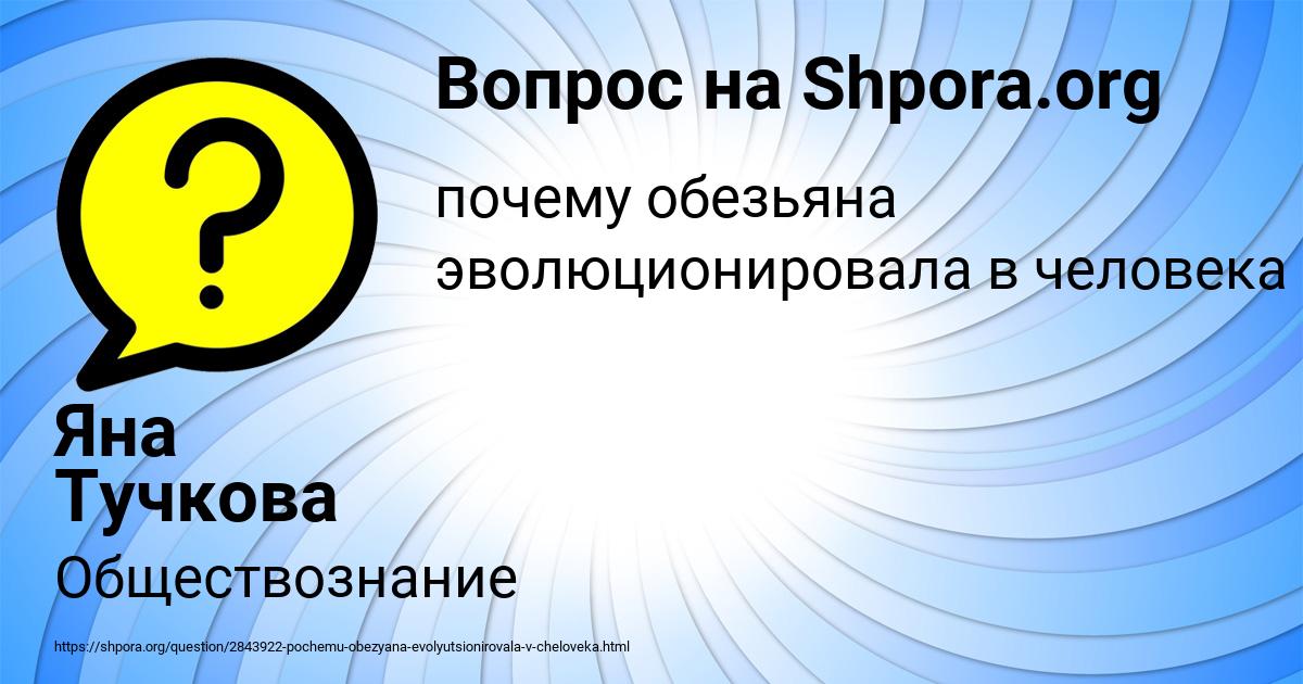 Картинка с текстом вопроса от пользователя Яна Тучкова