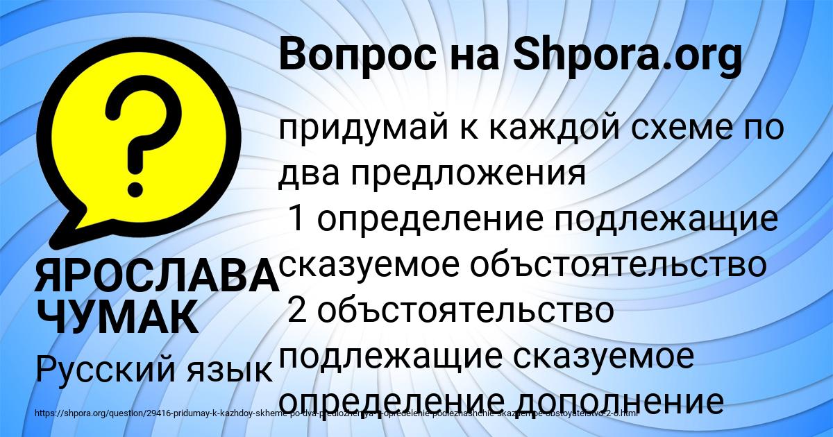 Картинка с текстом вопроса от пользователя ЯРОСЛАВА ЧУМАК