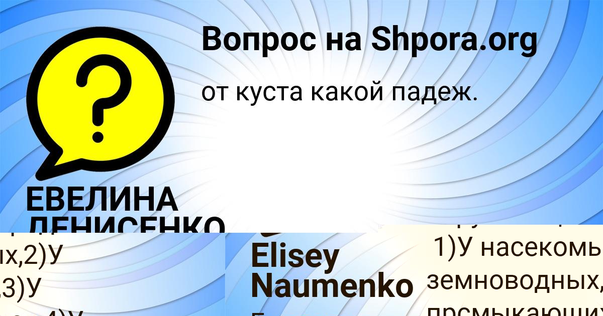 Картинка с текстом вопроса от пользователя Elisey Naumenko