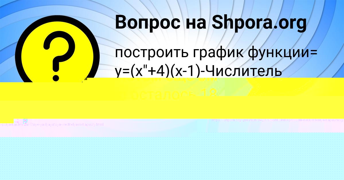 Картинка с текстом вопроса от пользователя Denis Nahimov