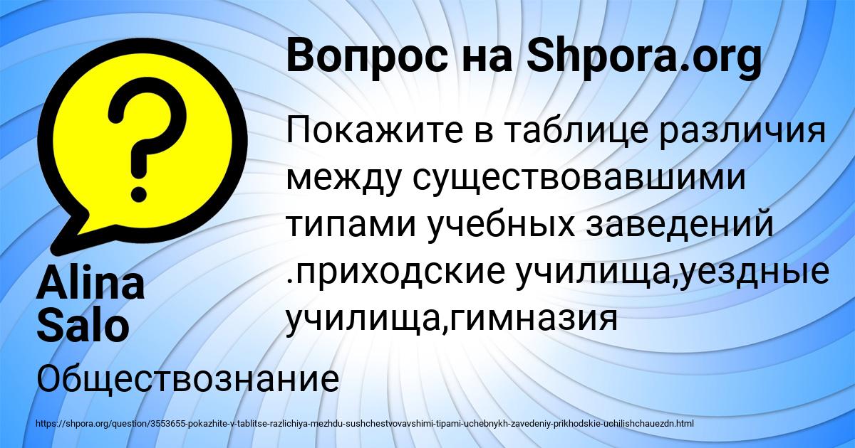 Картинка с текстом вопроса от пользователя Alina Salo