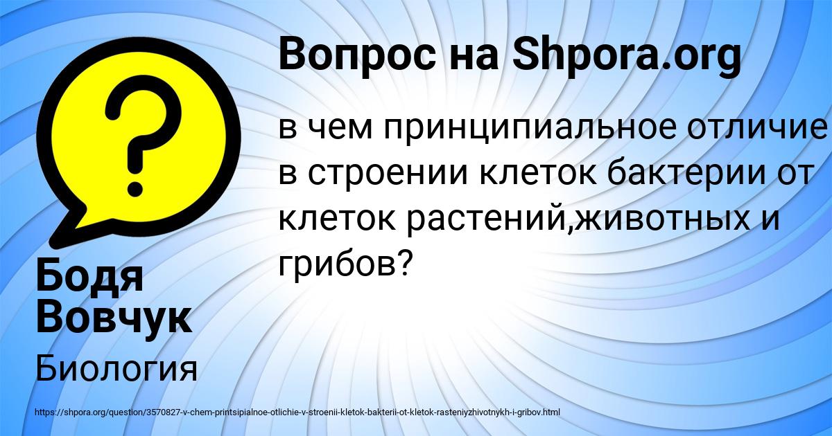 Картинка с текстом вопроса от пользователя Бодя Вовчук