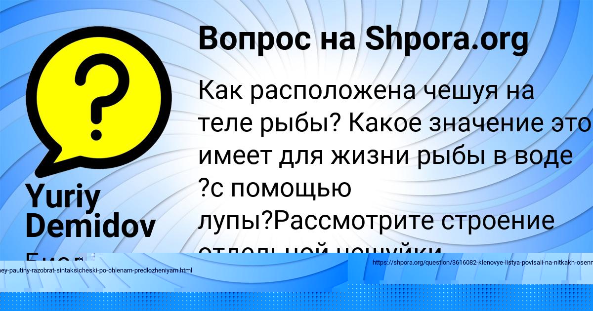 Картинка с текстом вопроса от пользователя Тёма Марцыпан