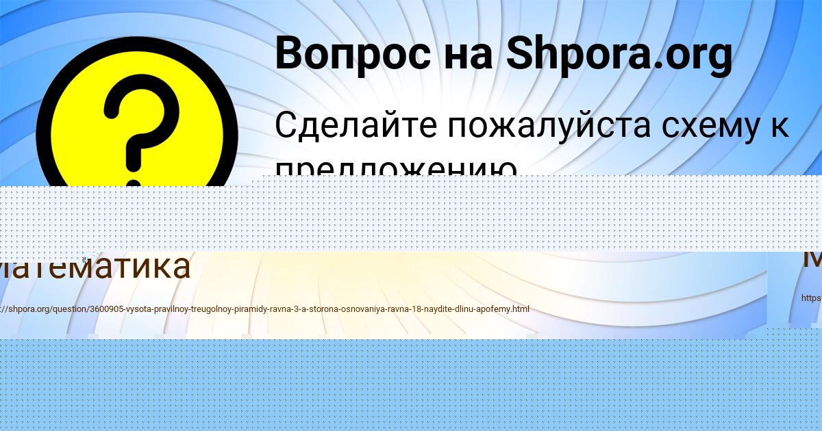 Картинка с текстом вопроса от пользователя София Наумова