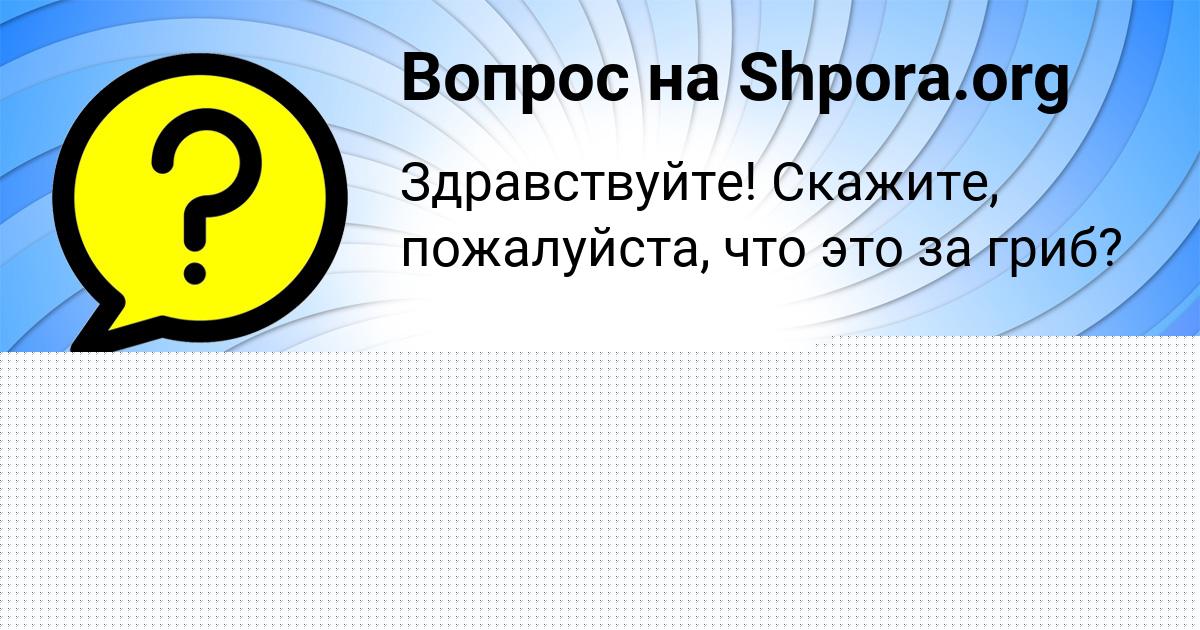 Картинка с текстом вопроса от пользователя РИТА АПУХТИНА