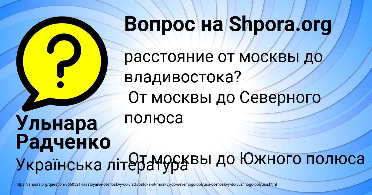 Картинка с текстом вопроса от пользователя Ульнара Радченко