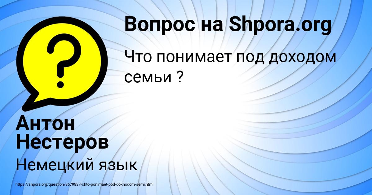 Картинка с текстом вопроса от пользователя Антон Нестеров