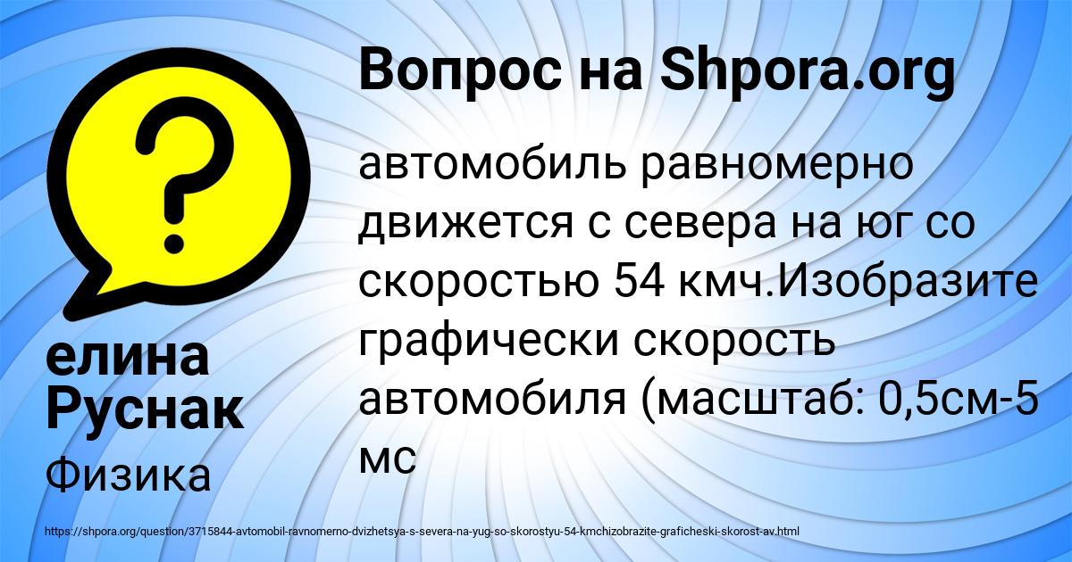 Картинка с текстом вопроса от пользователя елина Руснак