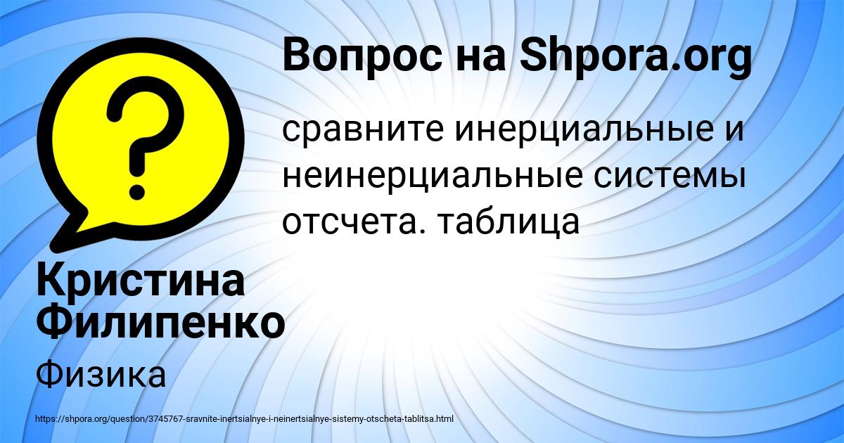 Картинка с текстом вопроса от пользователя Кристина Филипенко