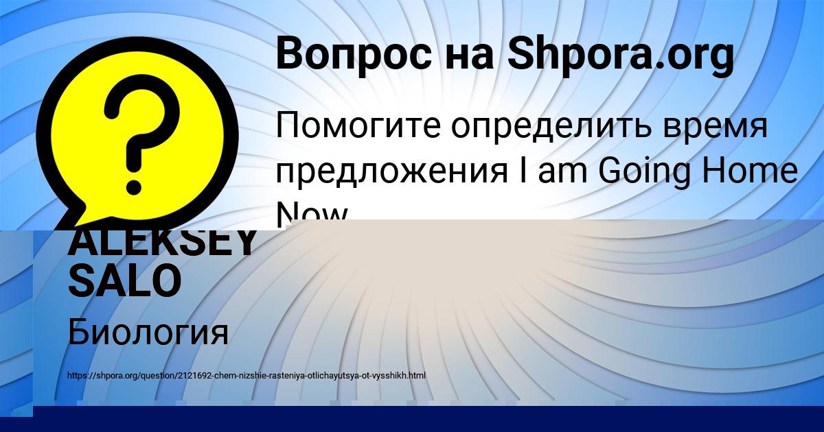 Картинка с текстом вопроса от пользователя Яна Базилевская