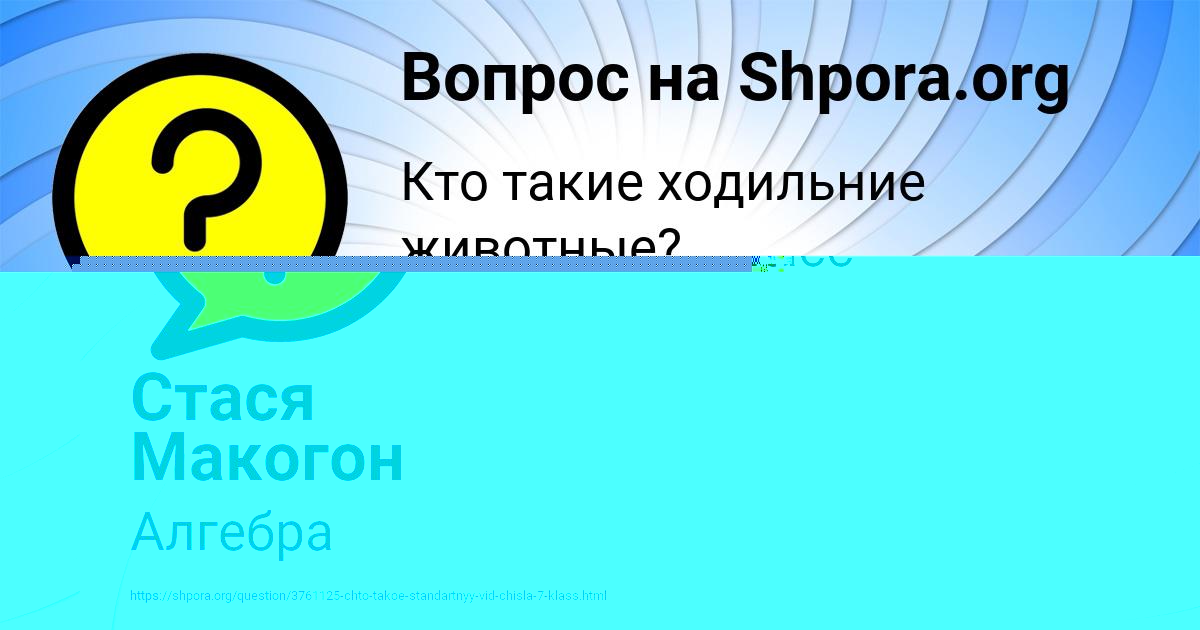 Картинка с текстом вопроса от пользователя Стася Макогон