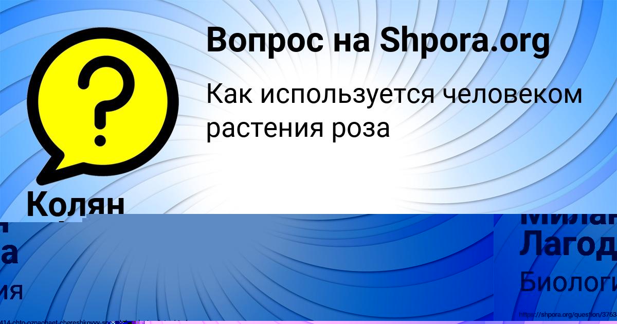 Картинка с текстом вопроса от пользователя Милан Лагода