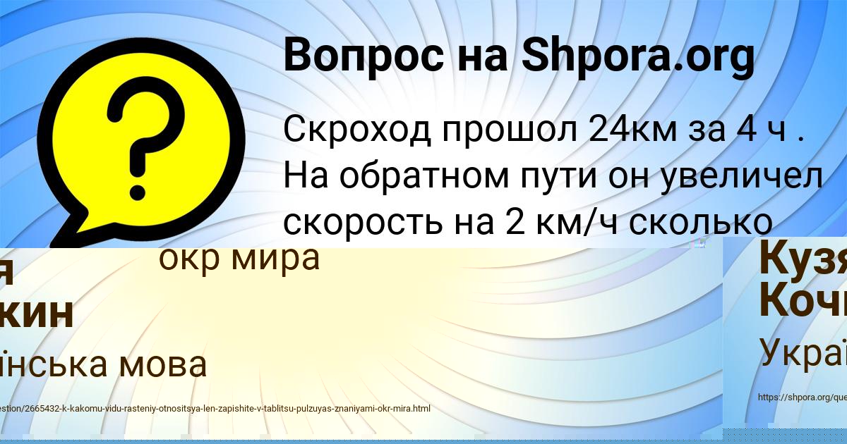 Картинка с текстом вопроса от пользователя Савелий Рябов