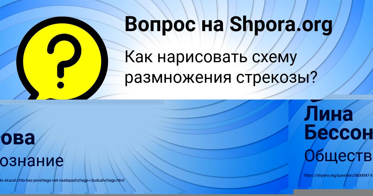 Картинка с текстом вопроса от пользователя Лина Бессонова