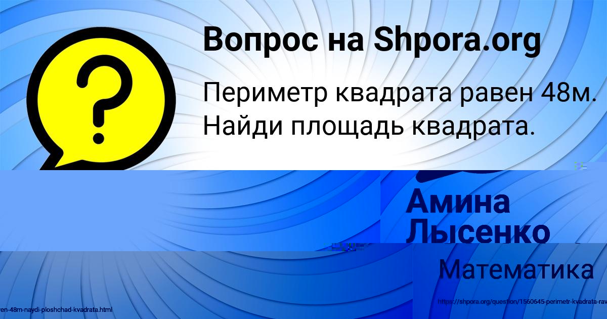 Картинка с текстом вопроса от пользователя Амина Лысенко