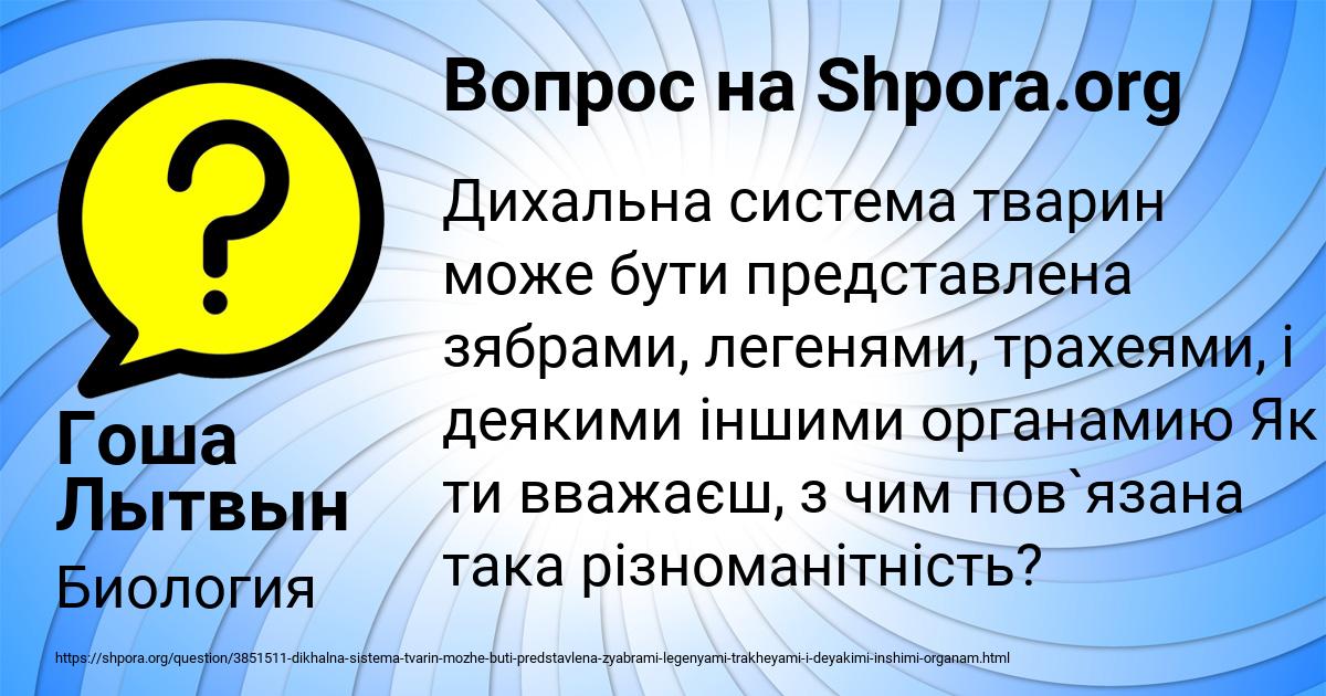 Картинка с текстом вопроса от пользователя Гоша Лытвын
