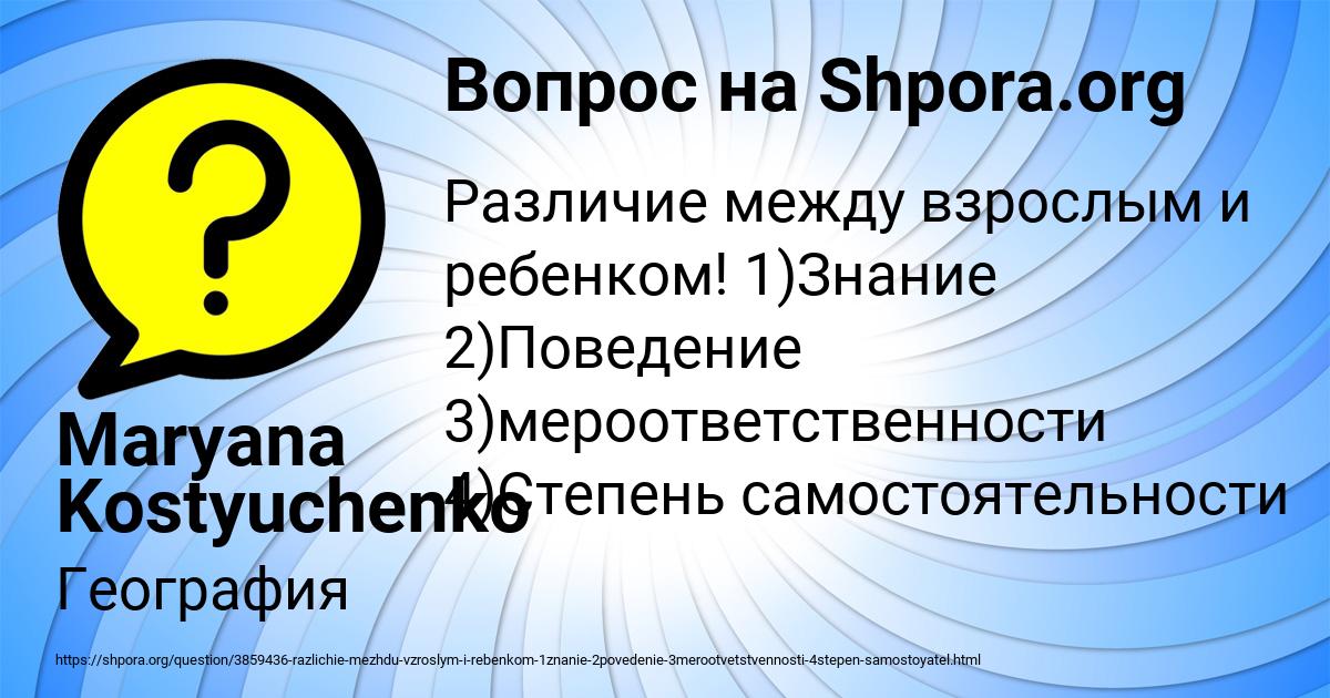 Картинка с текстом вопроса от пользователя Maryana Kostyuchenko