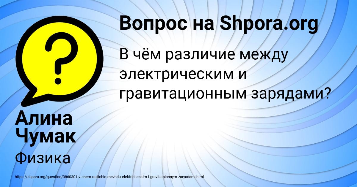 Картинка с текстом вопроса от пользователя Алина Чумак