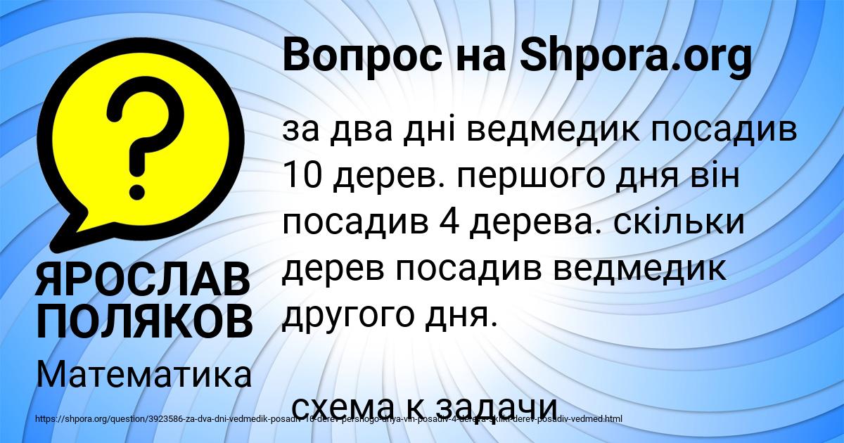 Картинка с текстом вопроса от пользователя ЯРОСЛАВ ПОЛЯКОВ
