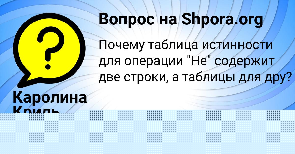 Картинка с текстом вопроса от пользователя Алла Афанасенко