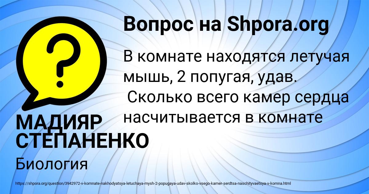 Картинка с текстом вопроса от пользователя МАДИЯР СТЕПАНЕНКО