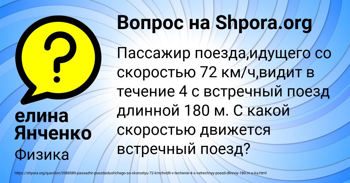 Картинка с текстом вопроса от пользователя елина Янченко
