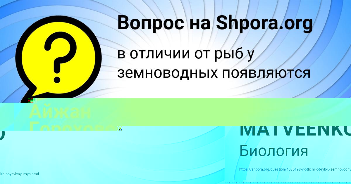 Картинка с текстом вопроса от пользователя YULIANA MATVEENKO