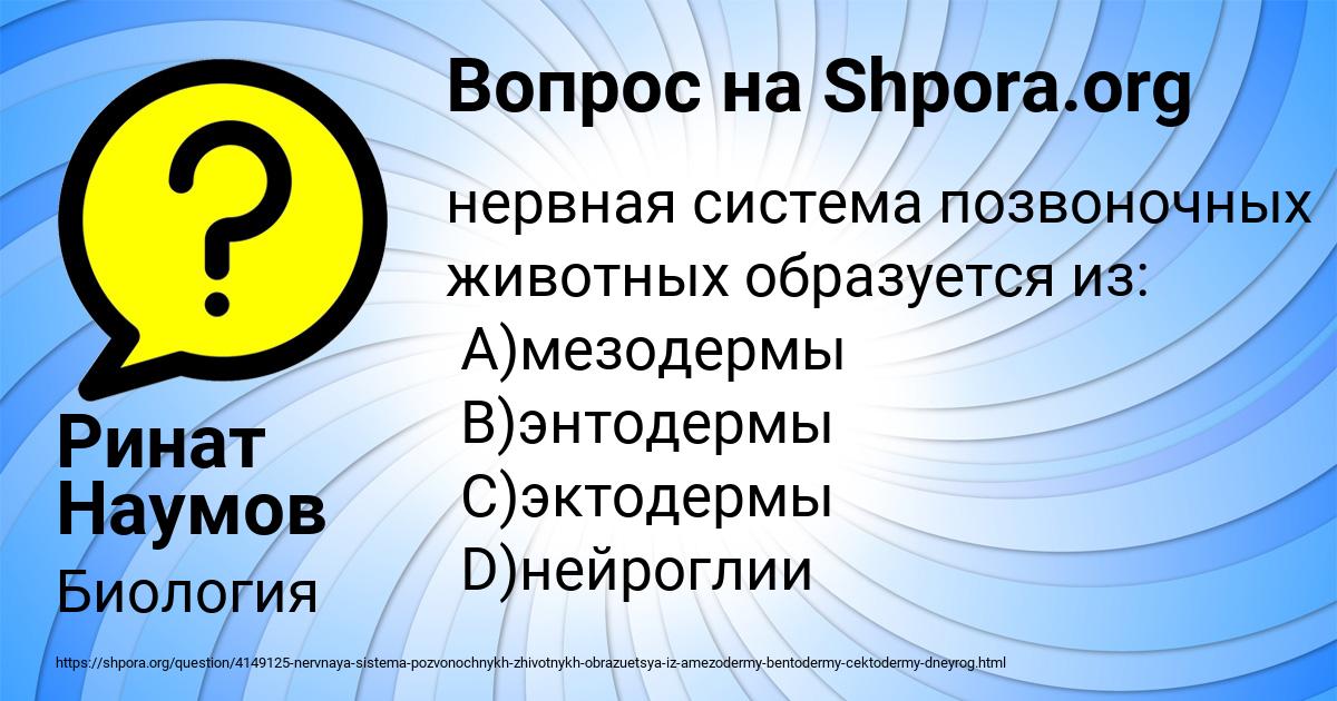 Картинка с текстом вопроса от пользователя Ринат Наумов