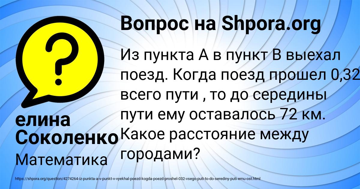 Картинка с текстом вопроса от пользователя елина Соколенко